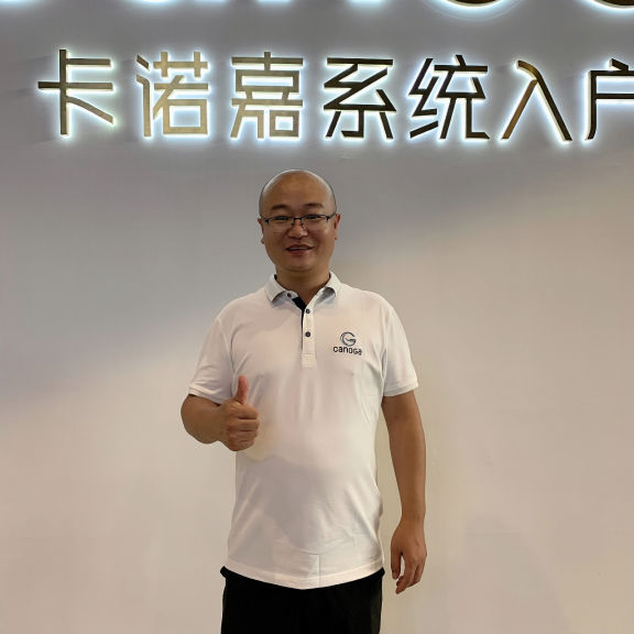 2020中国建博会(广州)丨卡诺嘉销售总监倪郝:打造符合国人需求的系统入户门