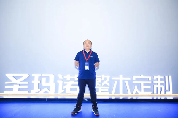 圣玛诺整木定制开展首日大放异彩 成为展会打卡圣地