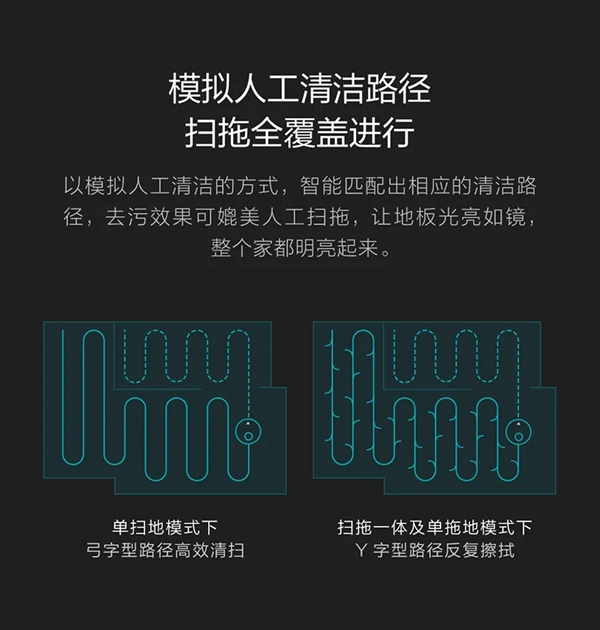 云米全屋互联网家电大吸力视觉扫拖机器人来了！