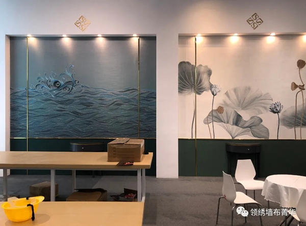 领绣菁华墙布2020强势招商 在深圳家纺展等着你！