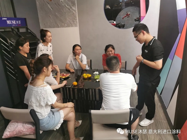 沐瑟涂料江阴店6周年店庆圆满成功