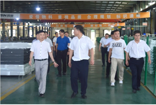 智赢门窗迎来人民日报社山东分社社长一行调研采访 智赢门窗迎来人民日报社山东分社社长一行调研采访