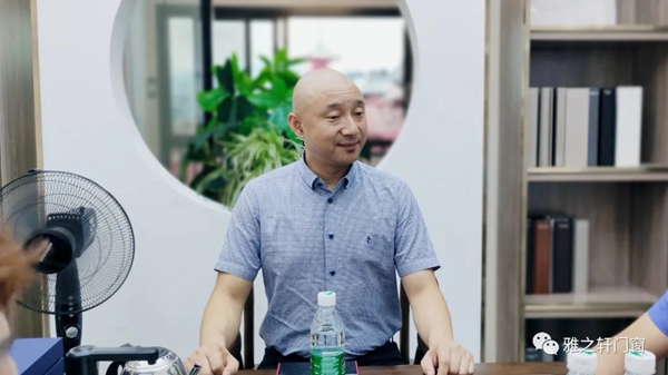 雅之轩门窗赋能终端走访调研专卖店乐至、蓬溪、南充