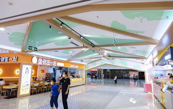 皓尔宝涂料工程案例之厦门SM美食广场