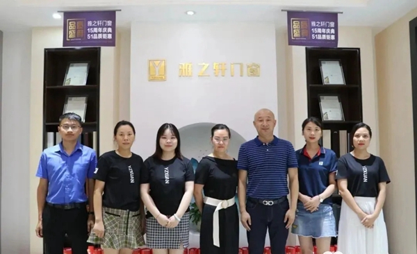 雅之轩门窗赋能终端走访调研专卖店简阳、资阳