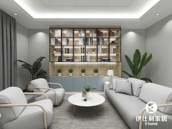 伊仕利家居干货：中小户型创意的书柜设计