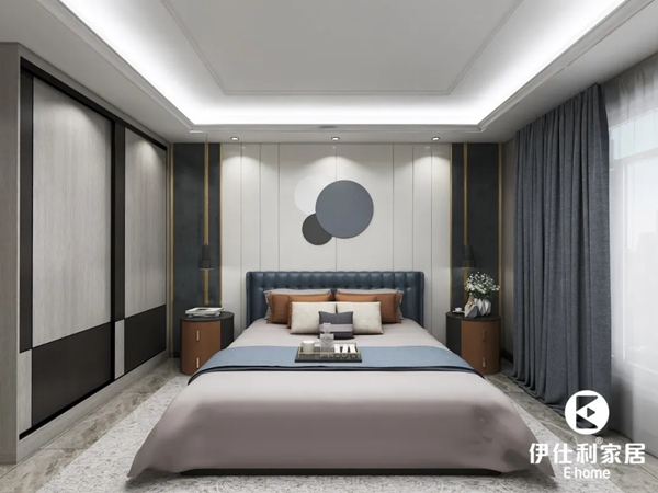 伊仕利家居：深浅色系的现代衣柜有多好看？