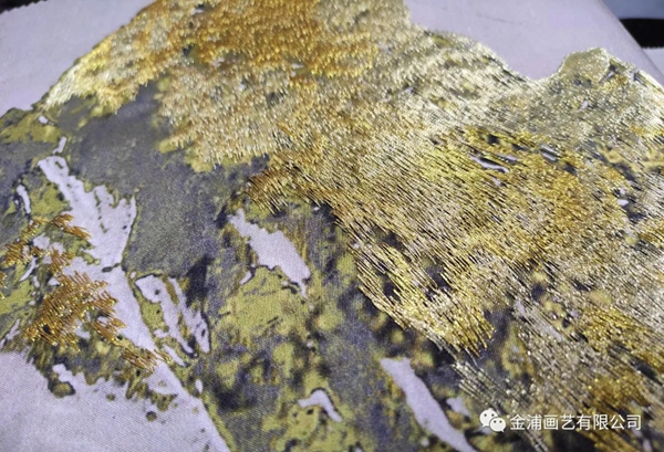 金浦画艺2020高定刺绣实样系列《钰绣1》鉴赏