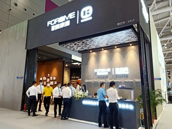 法迪奥不锈钢艺术厨柜和富胜家居联合参展圆满成功