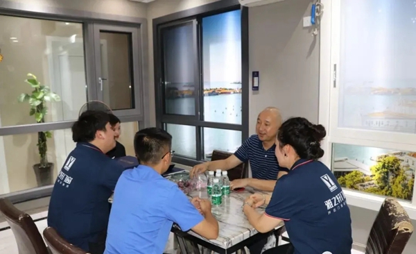 雅之轩门窗赋能终端走访调研专卖店资中、荣县、威远