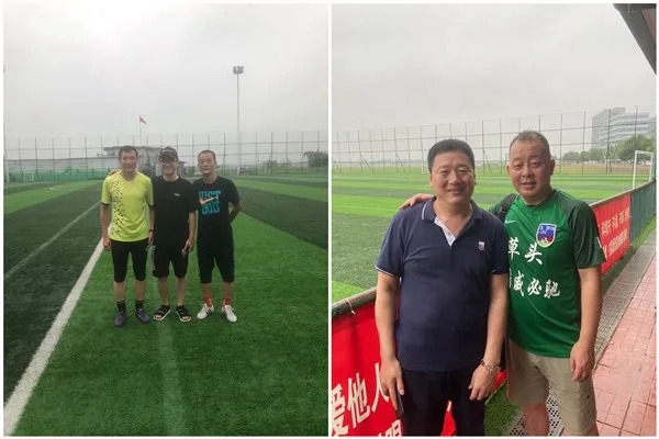 威必驰五金VS宁波金茂足球友谊赛 威必驰五金VS宁波金茂足球友谊赛