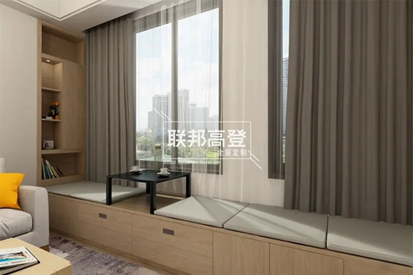 联邦高登全屋定制：空间不够飘窗来凑！
