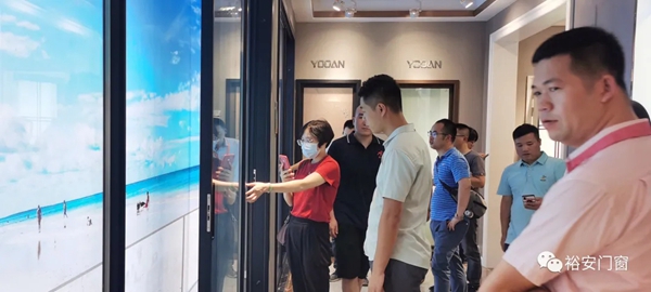裕安门窗迎接南海铝门窗五金协会考察团莅临交流 裕安门窗迎接南海铝门窗五金协会考察团莅临交流