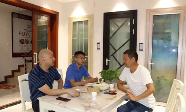 雅之轩门窗赋能终端走访调研专卖店资中、荣县、威远