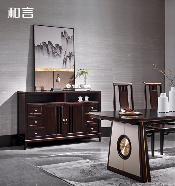 一品海棠家具携《和言》诗意登场深圳家具展