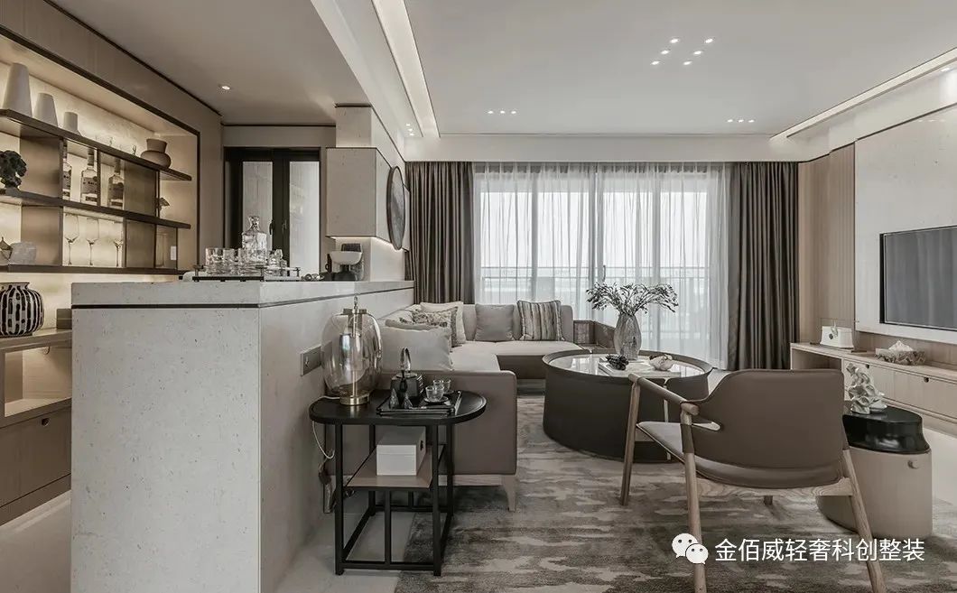 金佰威轻奢科创整装:美轮美奂的东方设计
