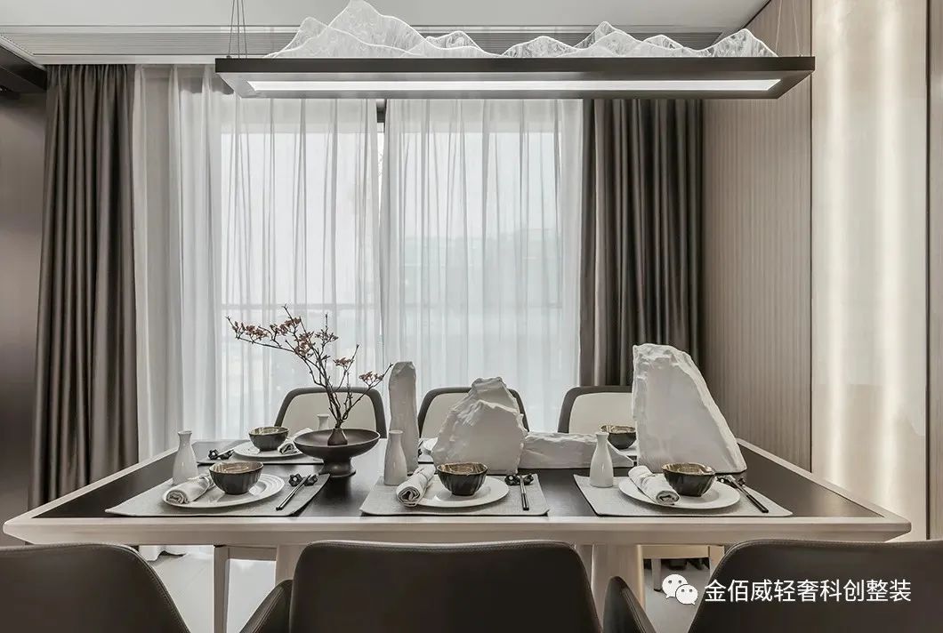 金佰威轻奢科创整装:美轮美奂的东方设计