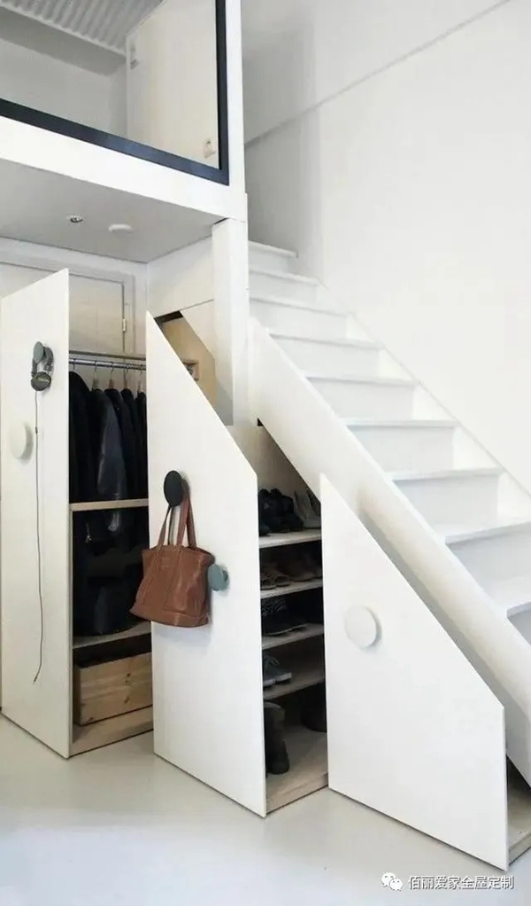 佰丽爱家全屋定制:怎样充分利用楼梯的空间? 佰丽爱家全屋定制:怎样充分利用楼梯的空间?