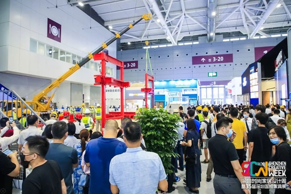 千年舟·柏菲伦特别亮相深圳国际家具展吸引目光无数