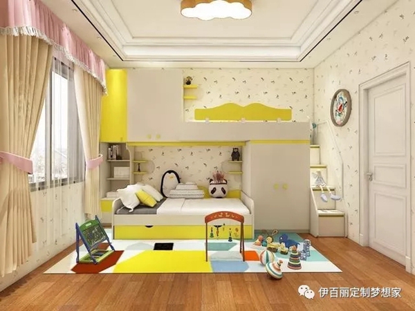 伊百丽全屋定制：儿童房不装榻榻米还能怎么装？