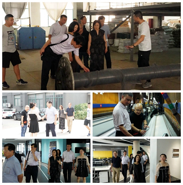 中装协领导王保祥、张熳红一行空降造访城市素颜
