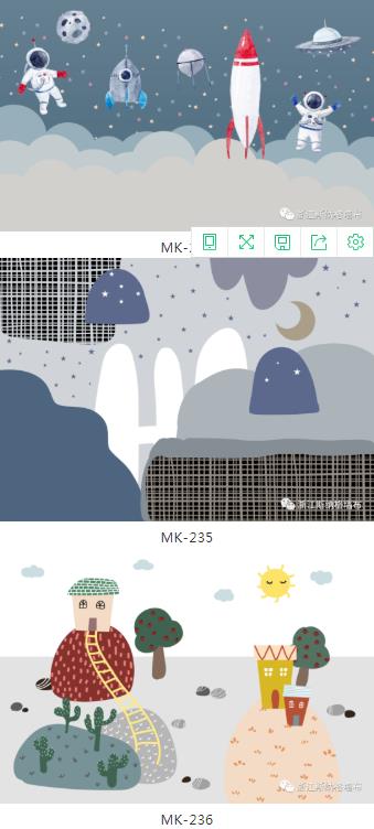 斯纳格墙布天鹅绒儿童本推介