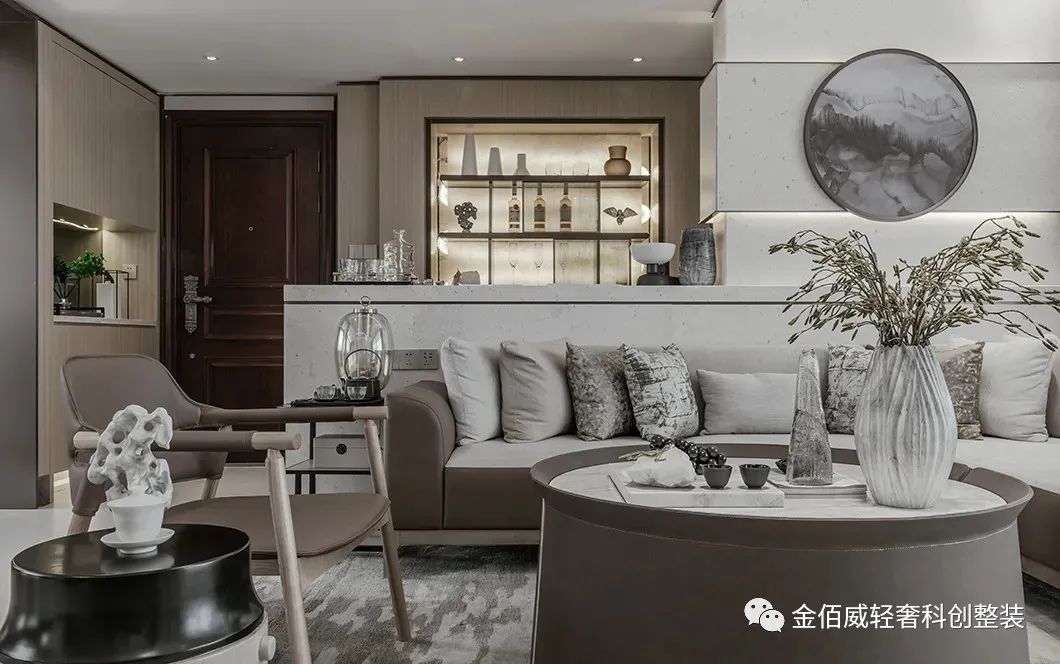 金佰威轻奢科创整装:美轮美奂的东方设计
