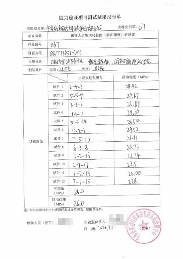 千年舟·柏菲伦检测中心检测能力再次获得认可