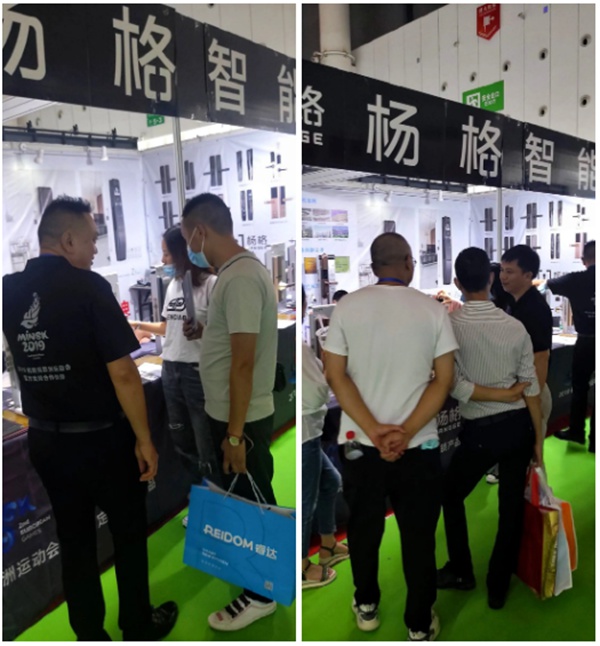 杨格锁业携多款爆品亮相成都建博会 备受瞩目