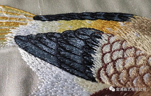 金浦画艺2020高定刺绣实样系列《钰绣1》鉴赏
