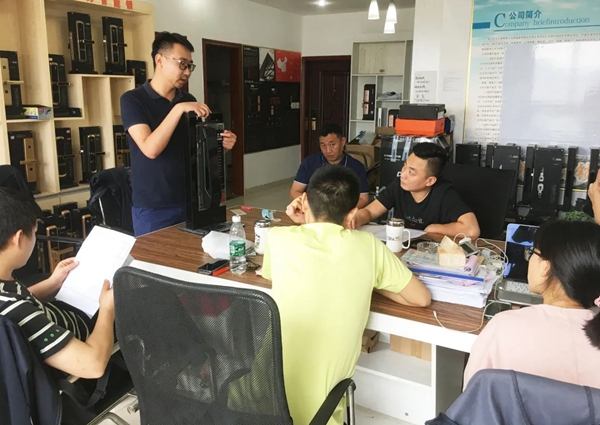 英德曼智能锁南京成都重庆销售安装培训顺利举行