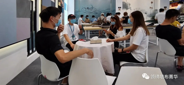 领绣菁华墙布2020强势招商 在深圳家纺展等着你！