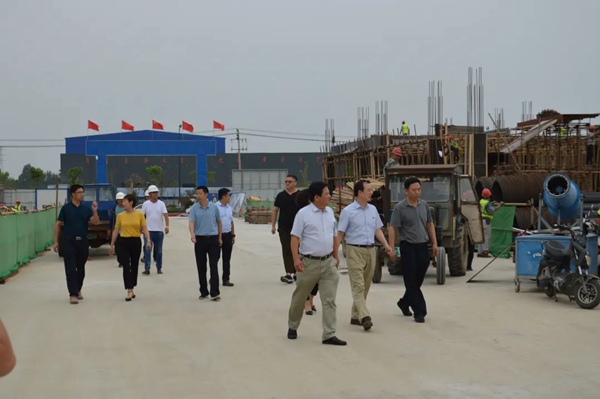 智赢门窗迎来市总工会调研组 莅临调研“十强”产业创先争优劳动竞赛重点项目