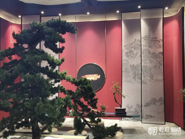 乾庄刺绣上海展之行完美收官 气质与时尚并存！