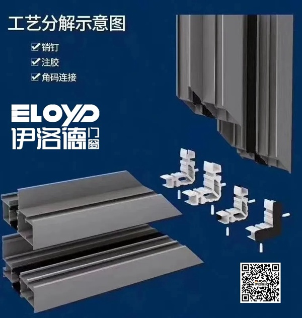 伊洛德门窗：平开窗的销钉注胶工艺