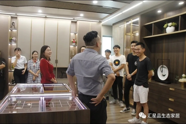 汇星品全屋一体新生态定制柜类销售培训圆满结束
