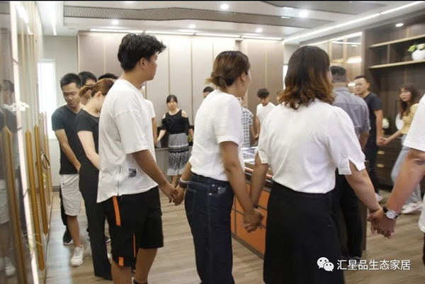汇星品全屋一体新生态定制柜类销售培训圆满结束