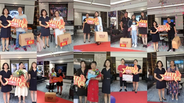 万家乐全屋定制中博店单月实现200万回款