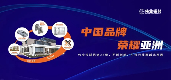 伟业六届蝉联“亚洲品牌500强”，以创新力成就品牌影响力