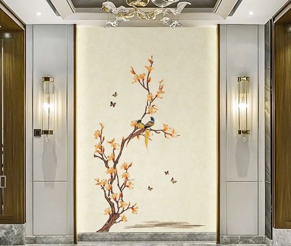 可罗雅墙布给你原创＋超值理想家 7299元双节帮你全屋搞定