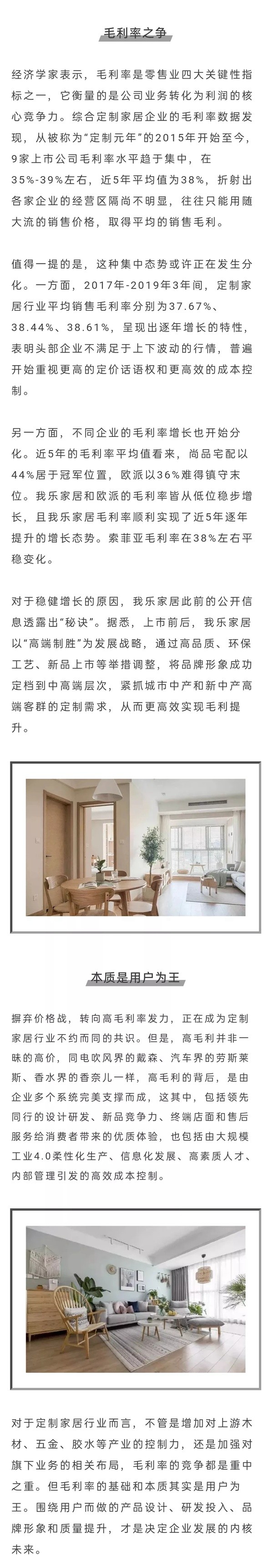 定制家居行业|从价格战到无醛战，再到毛利率之战