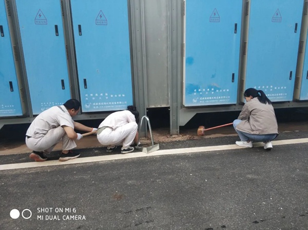 亚度大家居党支部、团支部联合组织开展“义务锄草，营造优美环境”主题党团日活动