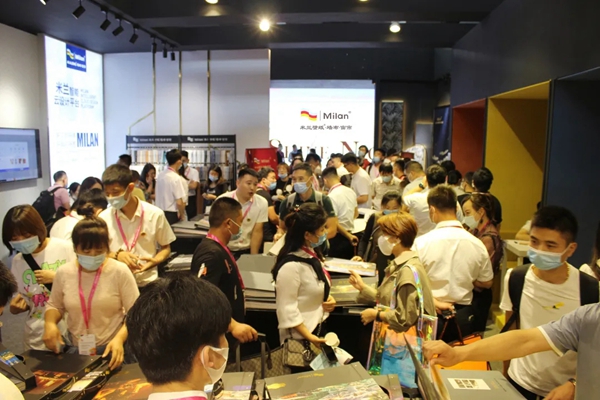米兰壁纸·墙布·窗帘引爆2020上海墙纸墙布展全场！