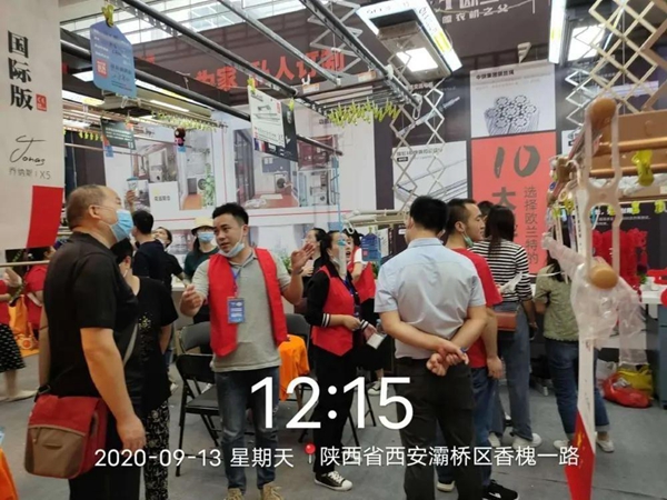欧兰特2020西安家博会现场火爆 展王者风范 欧兰特2020西安家博会现场火爆 展王者风范