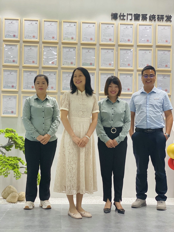 博仕门窗广西玉林专卖店：对话终端展未来