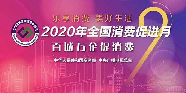 嘉木丽家入选商务部2020年全国“消费促进月”活动目录，荣当副主席单位