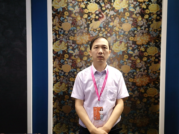2020上海墙纸墙布展丨迈赫墙布赵信果：从服务、管理、产品等多方面全面提升