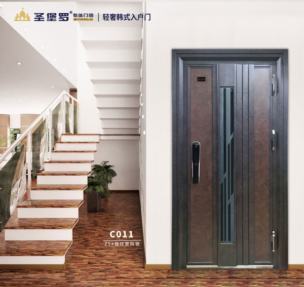 圣堡罗“双高”韩式入户门隆重上市