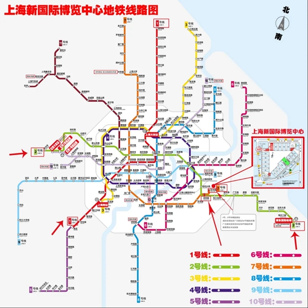 欧缇莎墙布关于2020年上海墙纸展会乘车路线详解