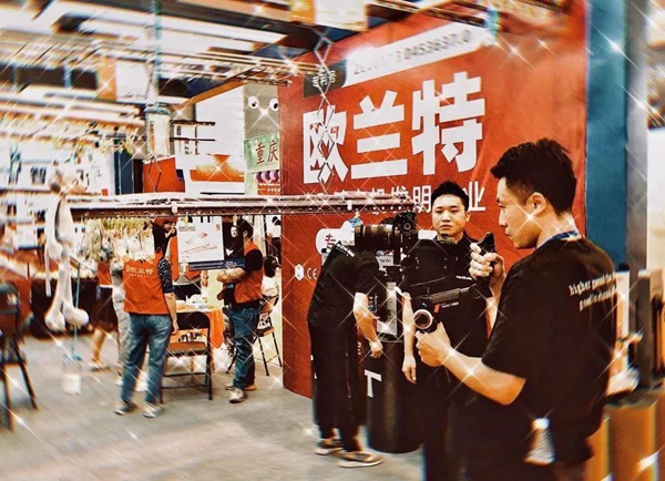 欧兰特2020西安家博会现场火爆 展王者风范